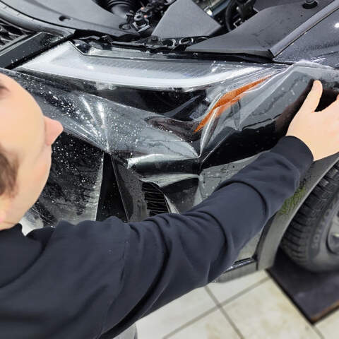 Lexus NX zabezpieczenie folią w wersji bikini